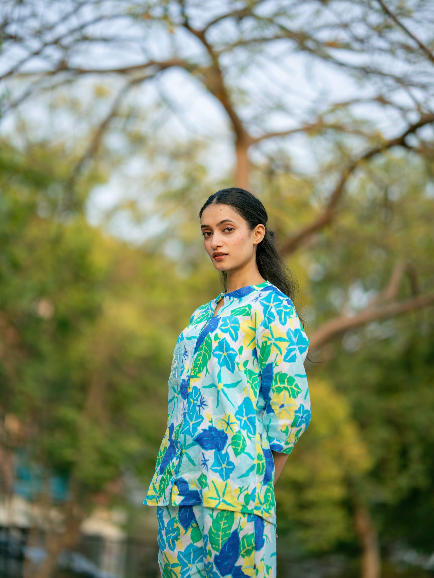 Serene Summer - Neon Printed